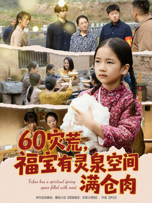 60灾荒，福宝有灵泉空间满仓肉（80集）短剧追到爽越看越好看