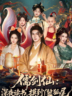 儒剑仙：深夜读书，摸到丫鬟狐尾（76集）最近很火的短剧