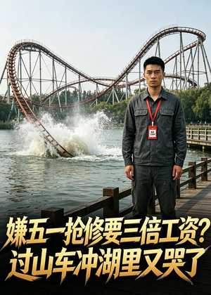 嫌五一抢修要三倍工资？过山车冲湖里又哭了（33集）追短剧太上头了