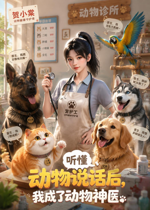 听懂动物说话后，我成了动物神医（47集）免费看短剧全集