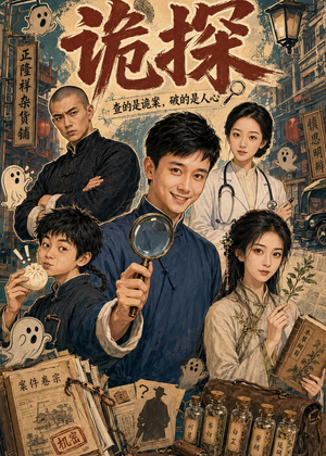 诡探（60集）短剧解说推荐好剧