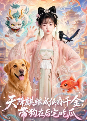 天降麒麟成侯府千金，带狗在后宅吃瓜（60集）左下角看全集热门短剧推荐