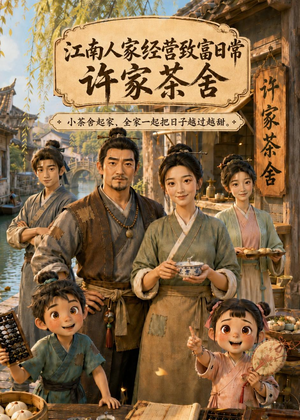 江南人家经营致富日常：许家茶舍（74集）重生题材短剧全集免费的平台